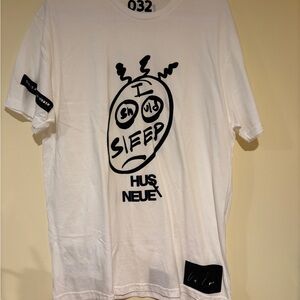 White Graphic Short Sleeve Tee